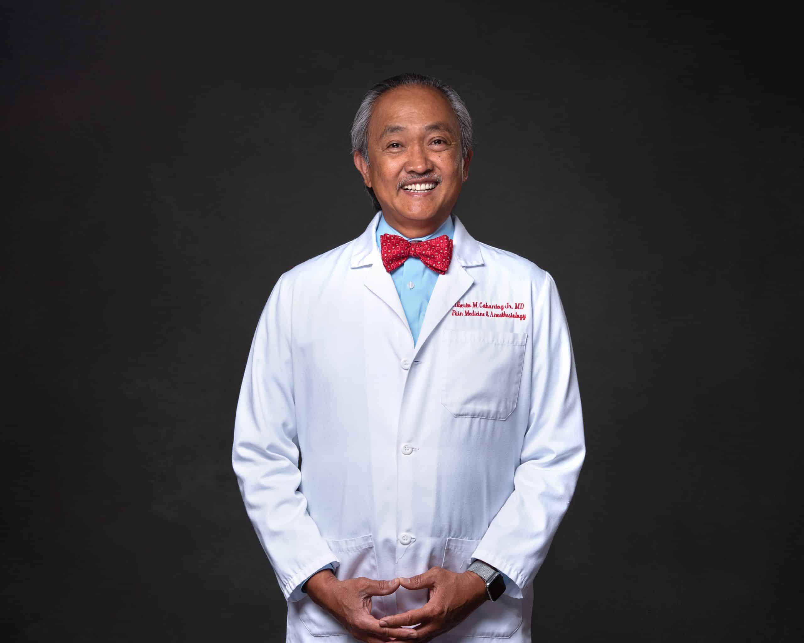 Alberto Cabantog, MD. Pain management doctor at Pain and Spine Specialists.