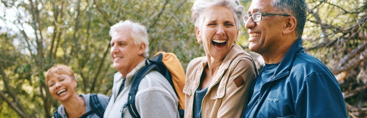 Heart Disease Symptoms You Need to Know - 2026-06-05T063909.564 A man enjoys a hike with friends after renewed energy after hormone imbalance treatment