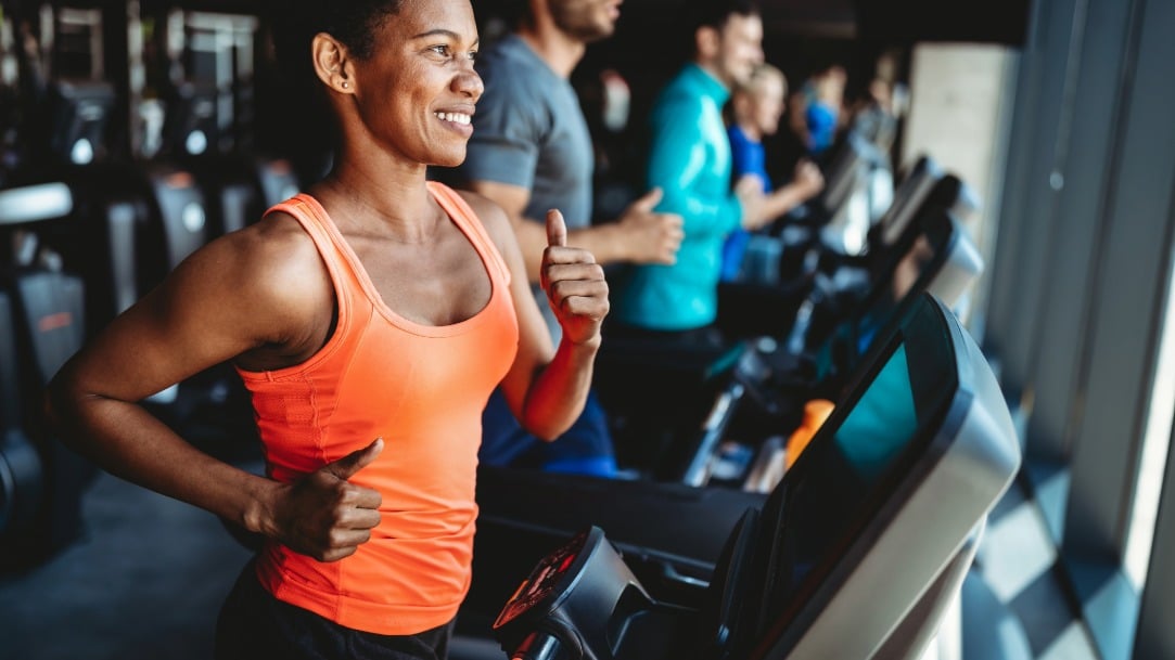 The Ultimate Guide to Vitamins for Gut Health - 2026-10-01T115107.613 A woman smiles as she runs on a treadmill as part of her injury recovery