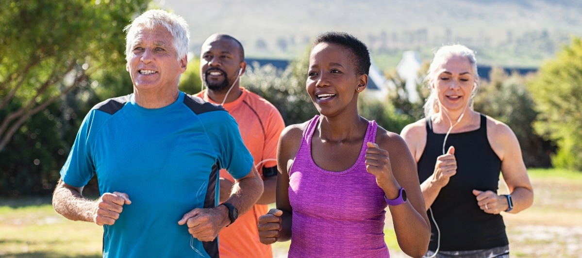 What Alternative Medicine Can Do For You-2-Runners (1) A group of runners jog and smile due to regenerative medicine